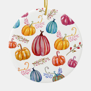 Herbstfeiern Rustikale Pumpkins Ornament
