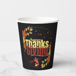 "Herbstfest: Feiern Sie Erntedank mit uns" Pappbecher