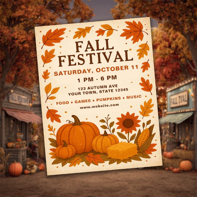 Herbstfest Flyer (Von Creator hochgeladen)