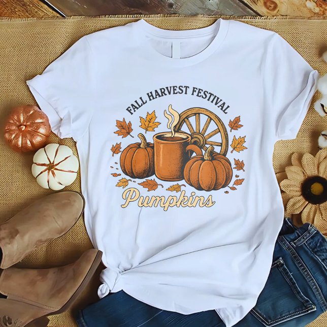 Herbstfest, Herbst T - Shirt, Kürbisfest Shirt (Von Creator hochgeladen)