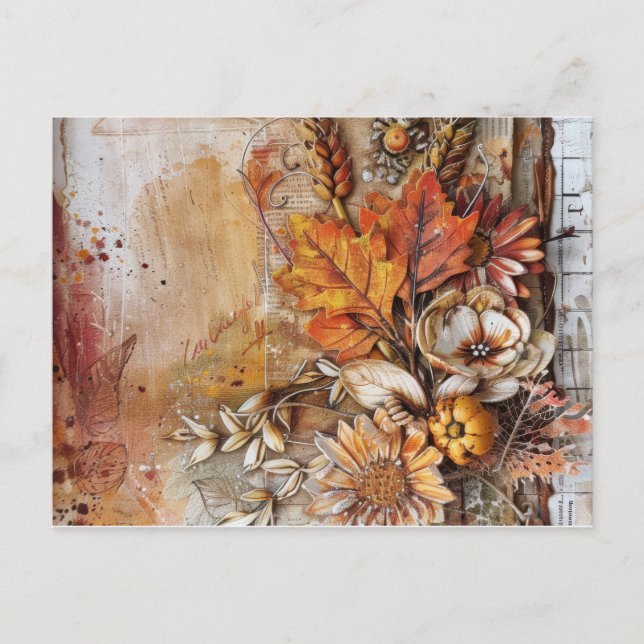 Herbstfest Postkarte (Vorderseite)