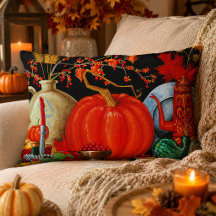 Herbstfestliche antike Malerei Pumpkin Dekoration