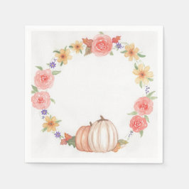 Herbstfeuer Serviette