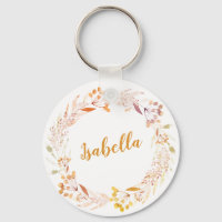 Herbstfloral Wreath Boho Personalisiert