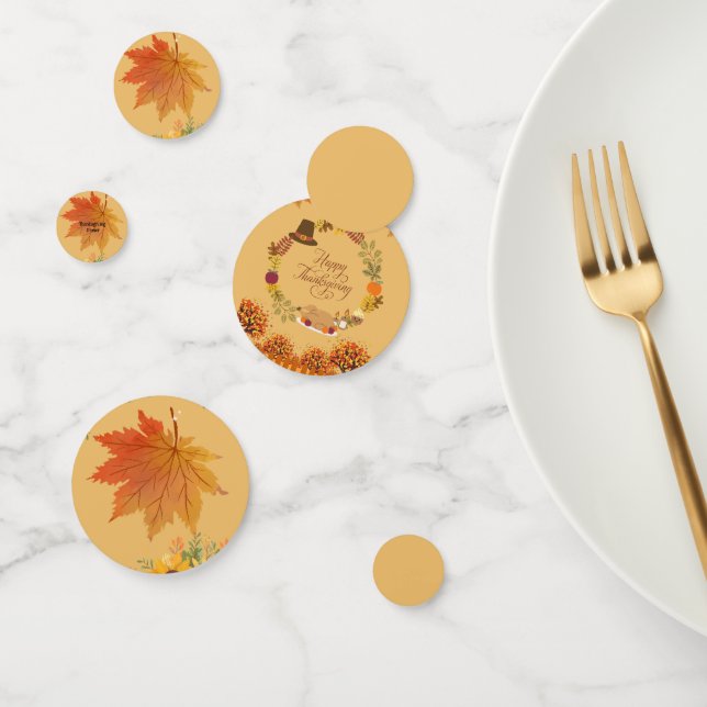 Herbstflorale Erntedank Konfetti (Gruppe)