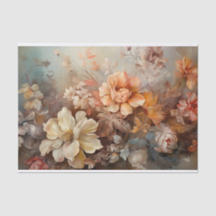 Herbstfloraler Erntedank Halloween Seidenpapier