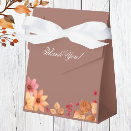 Herbstflorales Brautparty Geschenkschachtel
