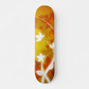Herbstfloralskateboard Skateboard