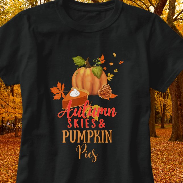 Herbstflüge und Pumpkinseln T-Shirt (Von Creator hochgeladen)