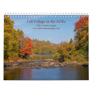 Herbstfoliage 2025 in den Adirondacks Kalender