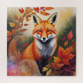 Herbstfoxmalerei