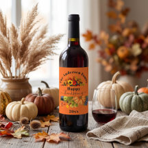 Herbstfrucht Blume und Blätterteiggebäck