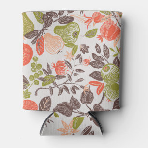 Herbstfrucht dekorative Fliesen Design. Dosenkühler