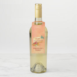 Herbstfrüchte Flaschenanhänger