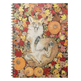 Herbstfuchs Notizblock