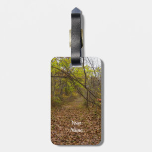 Herbstgang Gepäckanhänger