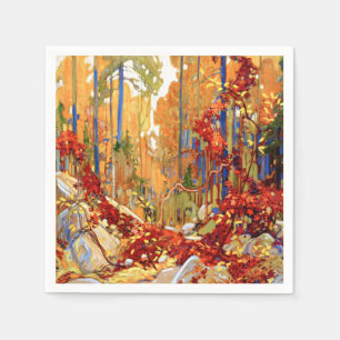 Herbstgarland von Tom Thomson Serviette