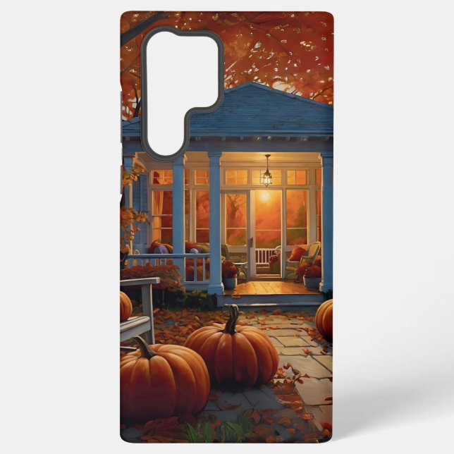 Herbstgarten Samsung Galaxy Hülle (Rückseite)