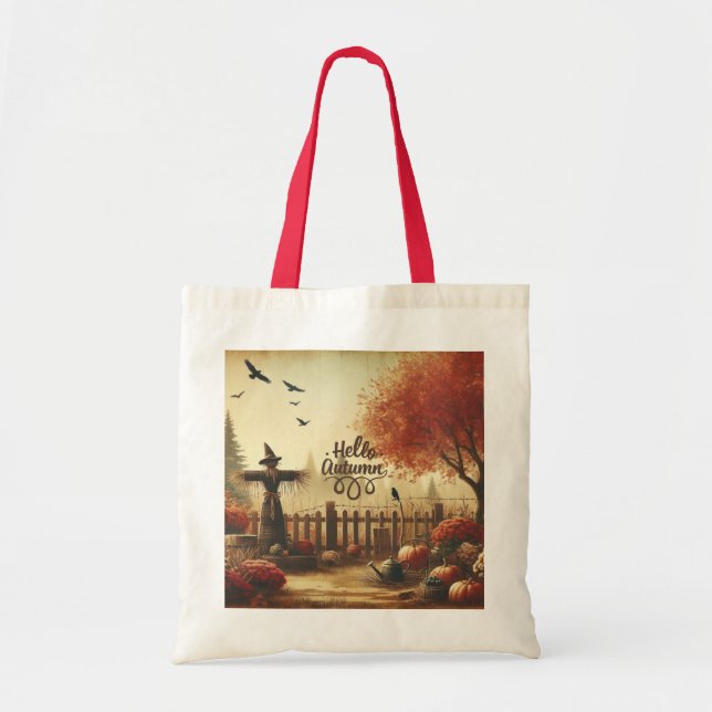 Herbstgarten und Schaukel Tragetasche (Vorne)
