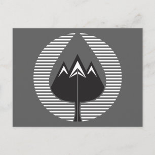 Herbstgebirge Postkarte