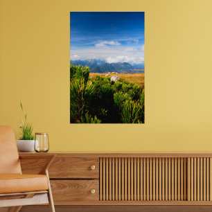 Herbstgebirgslandschaft Poster