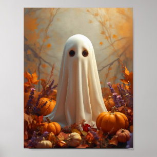 Herbstgeist – Gemütliches Halloween- & Herbstposte Poster