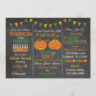 Herbstgender-Aufklärung Einladung