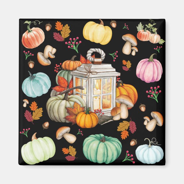 Herbstgestaltung Magnet (Vorne)