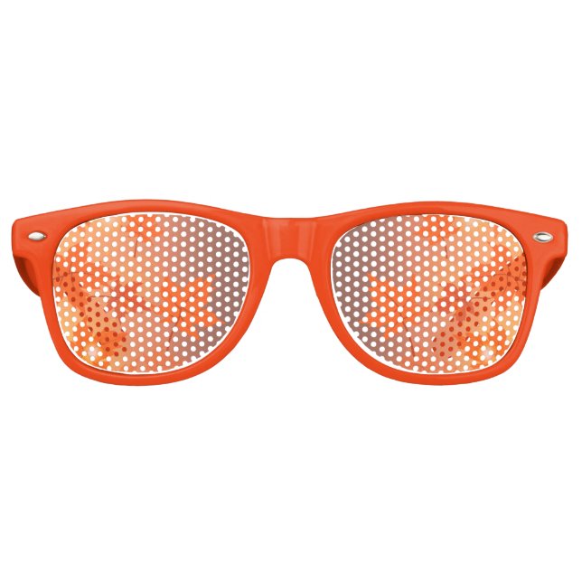 Herbstgestaltung mit Ahorn-Blätter und Bukett-Effe Partybrille (Vorderseite)