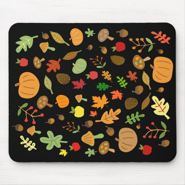 Herbstgestaltung Mousepad (Vorne)