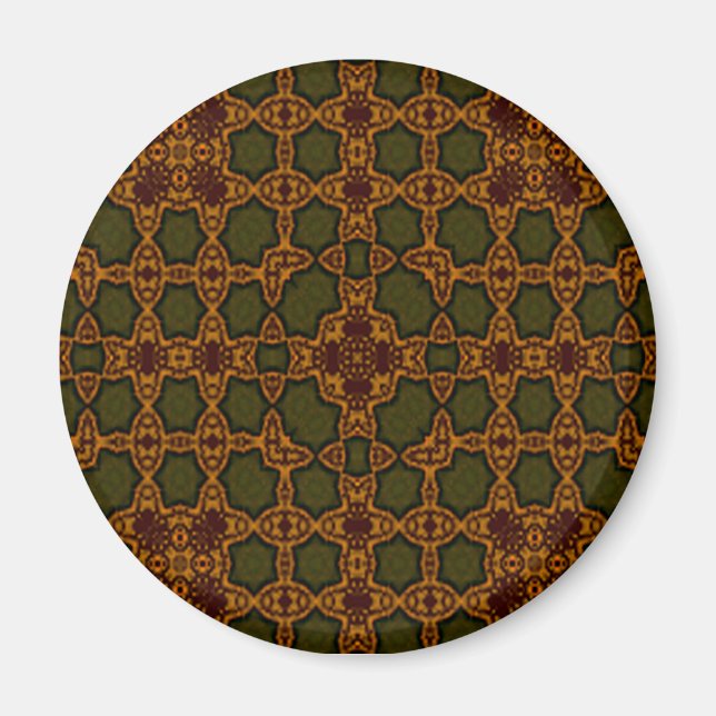 Herbstgitter Magnet (Vorne)
