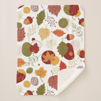 Herbstglanz, sanft und langsam sherpadecke