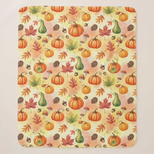 Herbstglanz Sherpadecke (Vorderseite)