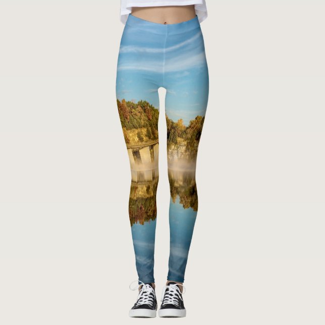 Herbstglühen Leggings (Vorderseite)