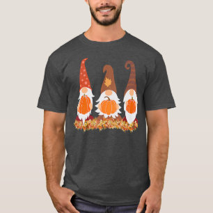 Herbstgomes und Herbstspenden lassen Niedliche gra T-Shirt