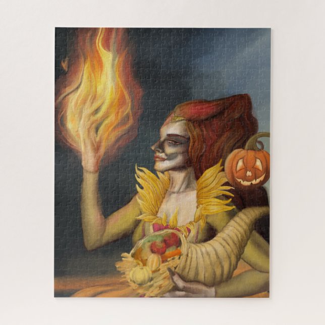 Herbstgöttin (Vertikal)