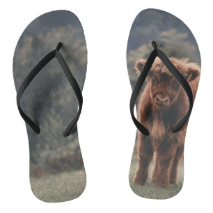 Herbstgrasfeld für Rinder Flip Flops