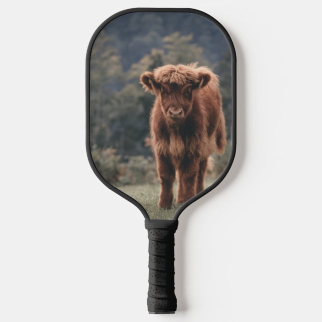 Herbstgrasfeld für Rinder Pickleball Schläger (Vorderseite)