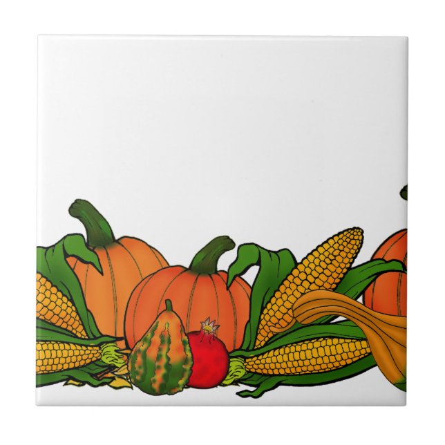 Herbstgrenze Fliese (Vorderseite)