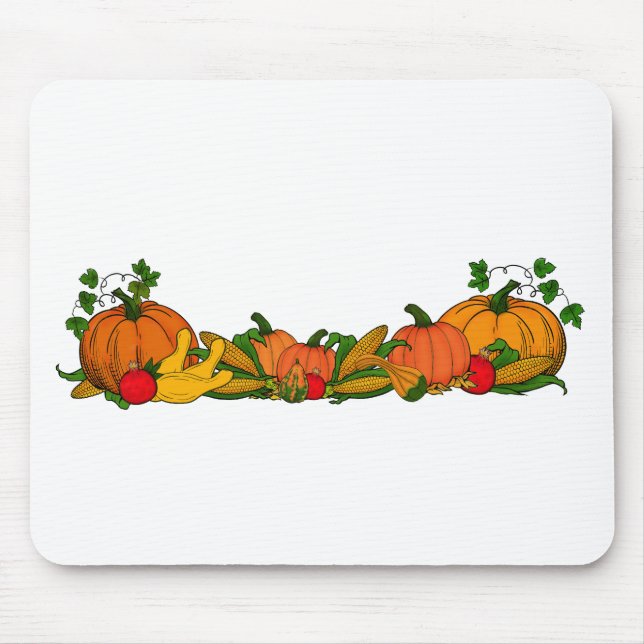 Herbstgrenze Mousepad (Vorne)