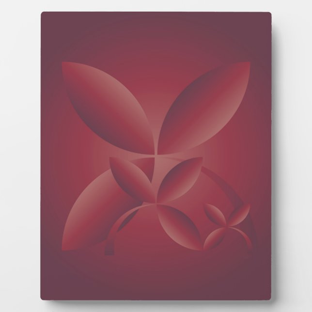 Herbstgrimson Fotoplatte (Vorderseite)