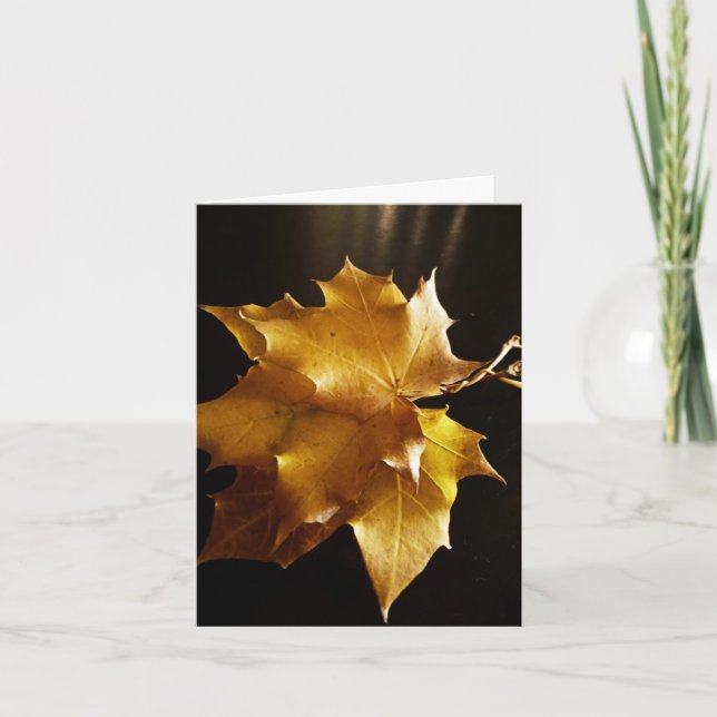 Herbstgrüße Karte (Vorderseite)