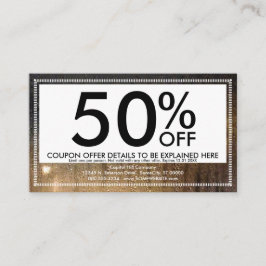 Herbstgutschein Rabattkarte