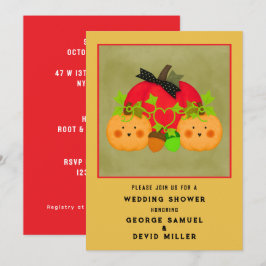 HerbstHalloween Bestes Brautparty Einladung