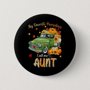 HerbstHalloween Fall Mein Lieblings-Kürbis ruft mi Button
