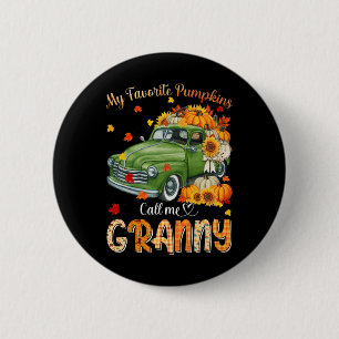 HerbstHalloween Fall Mein Lieblings-Kürbis ruft mi Button