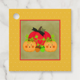 HerbstHalloween-Polterabend Geschenkanhänger