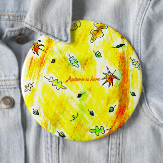 Herbsthauch (Herbstbaumhaus-Kollektion) Button