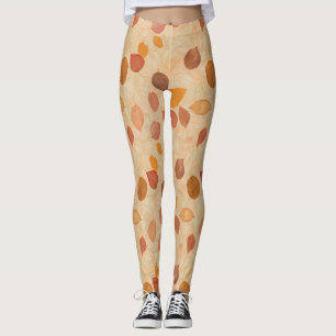 Herbsthauch - Herbstlaub in warmen Erdtönen 2 Leggings