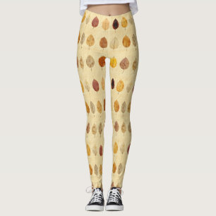 Herbsthauch - Herbstlaub in warmen Erdtönen 4 Leggings